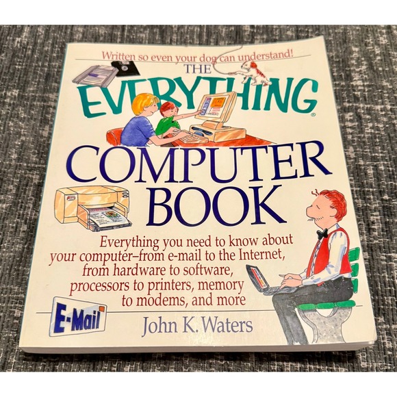 Adams Media Other - Adams Media The Everything Computer Book Vintage Y2K Tech